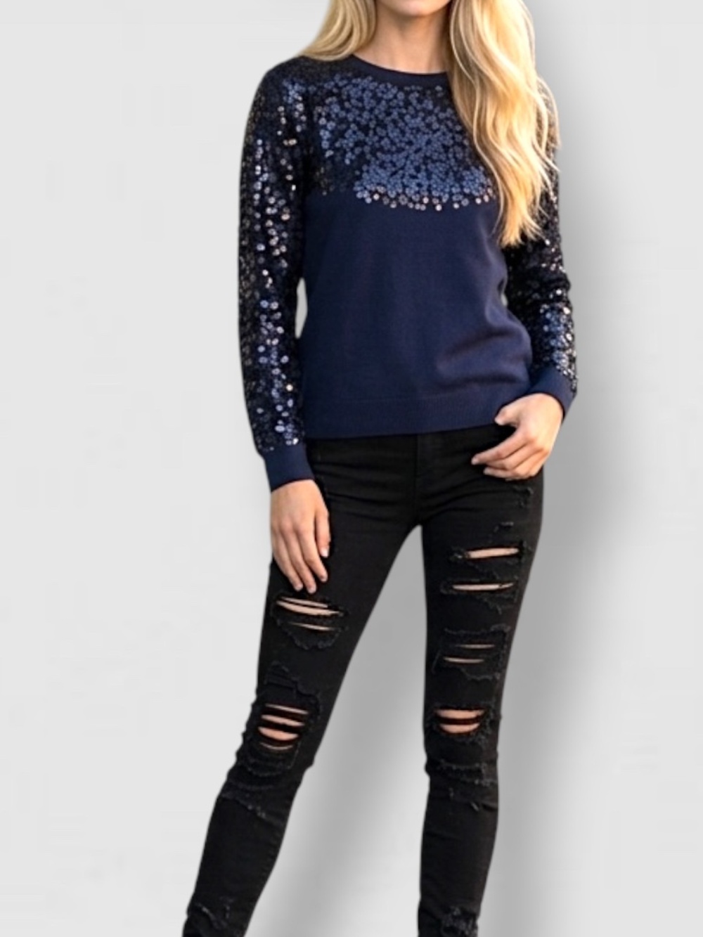 Moda International Sweater Medium New